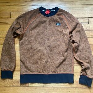 NIKE sportswear unisex orange crewneck